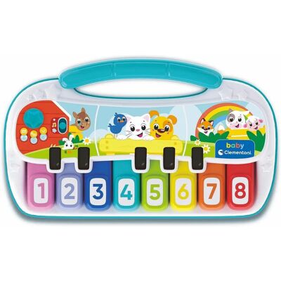 Clementoni Baby Dieren Piano Multi kleuren - Spieltastatur Clementoni Baby Dieren Piano Multi kleuren - Spieltastatur