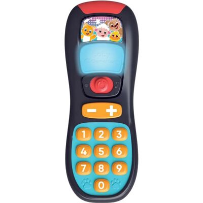 Clementoni Baby Mando - Control remoto interactivo, Números, Animales Clementoni Baby Mando - Control remoto interactivo, Números, Animales