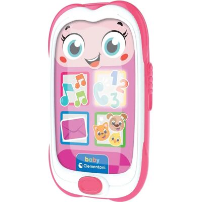 Clementoni Baby Smartphone Rosa - Telefono per bambini, Luci e Suoni Clementoni Baby Smartphone Rosa - Telefono per bambini, Luci e Suoni