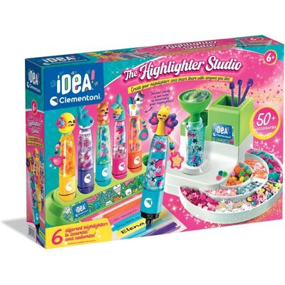 Clementoni Idee 18127 Kunsthandwerks-Spielzeug - Highlighter-Labor Clementoni Idee 18127 Kunsthandwerks-Spielzeug - Highlighter-Labor