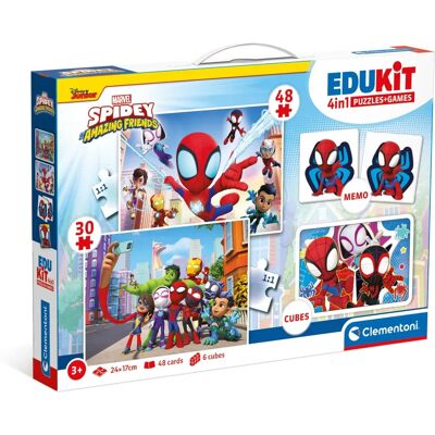 Juego Educativo Spidey 4 en 1 de Clementoni - Set Juego Educativo Spidey 4 en 1 de Clementoni - Set