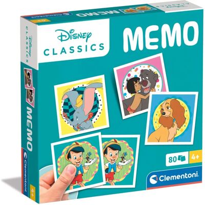Clementoni Memo Disney Classic - Memory Spel voor Kinderen 4+ Clementoni Memo Disney Classic - Memory Spel voor Kinderen 4+