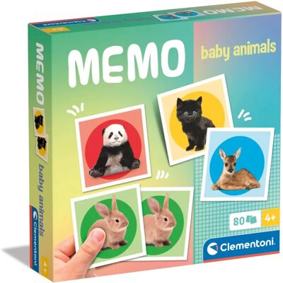 Clementoni 18305 Memo Baby Animals - Memory & Matching Game Clementoni 18305 Memo Baby Animals - Memory & Matching Game