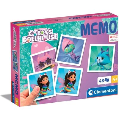 Clementoni Malli 18309 - Muistipeli Gabby's Dollhouse Clementoni Malli 18309 - Muistipeli Gabby's Dollhouse