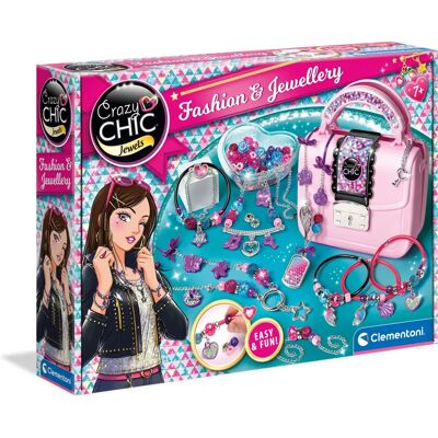 Clementoni Modell 18598 Crazy Chic Mode & Schmuck Set - Bastelset Clementoni Modell 18598 Crazy Chic Mode & Schmuck Set - Bastelset