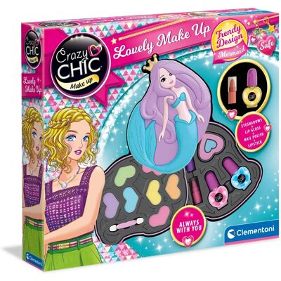 Clementoni Crazy chic - Sada na make-up s mořskou pannou - Sada na make-up Clementoni Crazy chic - Sada na make-up s mořskou pannou - Sada na make-up