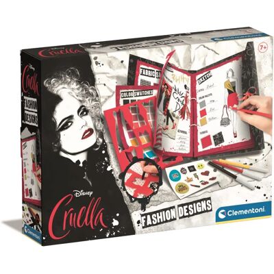 Clementoni Cruella - Lalka modowa i zestaw do projektowania Clementoni Cruella - Lalka modowa i zestaw do projektowania