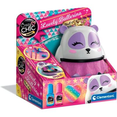 Clementoni Crazy Chic Art de Ongles Ballerine Panda - Jouet créatif - Publicité Clementoni Crazy Chic Art de Ongles Ballerine Panda - Jouet créatif - Publicité