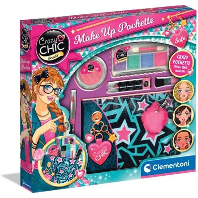 Clementoni Crazy Chic - Kreatywna zabawka artystyczna i rękodzieła - Kosmetyczka Clementoni Crazy Chic - Kreatywna zabawka artystyczna i rękodzieła - Kosmetyczka