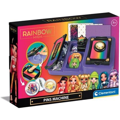 Macchina per Spille Rainbow High Clementoni - Set Creativo per Bambini Macchina per Spille Rainbow High Clementoni - Set Creativo per Bambini