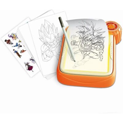 Clementoni 18782 Konst- och handarbetsleksak - Ljusupplyst ritplatta för Dragon Ball Clementoni 18782 Konst- och handarbetsleksak - Ljusupplyst ritplatta för Dragon Ball