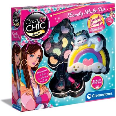 Clementoni Crazy Chic Lovely maquillage - Arc-en-ciel - Maquillage Clementoni Crazy Chic Lovely maquillage - Arc-en-ciel - Maquillage