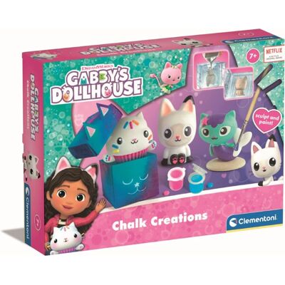 Clementoni Gabby's Dollhouse - Chalk Creations - Dollhouse Craft Kit Clementoni Gabby's Dollhouse - Chalk Creations - Dollhouse Craft Kit