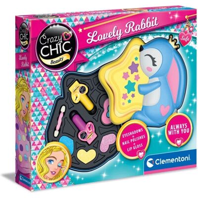 Clementoni Crazy Chic 18810 giocattolo di arte e craft - Trucchi coniglio carino Clementoni Crazy Chic 18810 giocattolo di arte e craft - Trucchi coniglio carino