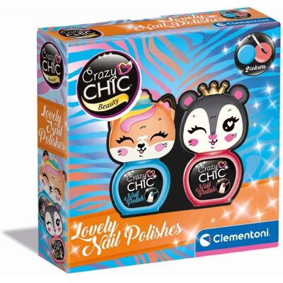 Kit de Vernis Crazy Chic de Clementoni - Vernis, Enfants, Multicolores - Publicité Kit de Vernis Crazy Chic de Clementoni - Vernis, Enfants, Multicolores - Publicité
