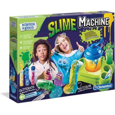 Machine à Slime Clementoni - Kit Scientifique et Ludique - Publicité Machine à Slime Clementoni - Kit Scientifique et Ludique - Publicité