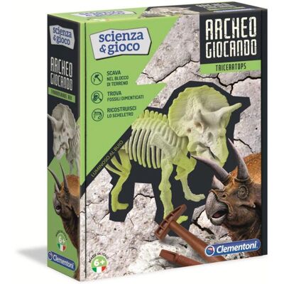 Jouet Scientifique Triceratops par Clementoni - Jeu pour Enfants - Publicité Jouet Scientifique Triceratops par Clementoni - Jeu pour Enfants - Publicité