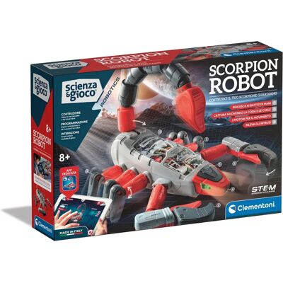Clementoni Jeu Éducatif 19242 - Robot Scorpion - Jouet Éducatif - Publicité Clementoni Jeu Éducatif 19242 - Robot Scorpion - Jouet Éducatif - Publicité