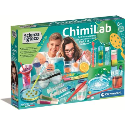 Clementoni 19259 Jouet Scientifique pour Enfants - Kit Super Chimie - Publicité Clementoni 19259 Jouet Scientifique pour Enfants - Kit Super Chimie - Publicité