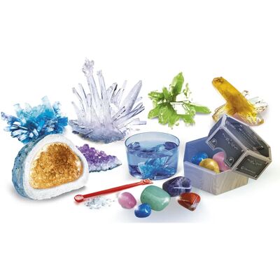 Gioco Scientifico per Bambini Clementoni - Cristalli e Pietre Preziose - Gioco Scientifico Gioco Scientifico per Bambini Clementoni - Cristalli e Pietre Preziose - Gioco Scientifico
