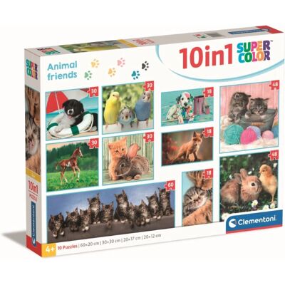 Clementoni Supercolor 20283 Puzzle - Puzzle - Animaux Clementoni Supercolor 20283 Puzzle - Puzzle - Animaux