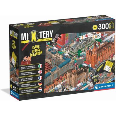Clementoni 21711 Puzzle - Tajemniczy Atak Cybernetyczny w Londynie - 300 Elementów Clementoni 21711 Puzzle - Tajemniczy Atak Cybernetyczny w Londynie - 300 Elementów