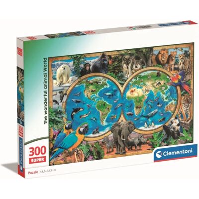 Clementoni Supercolor 21723 Puzzle - Animaux Clementoni Supercolor 21723 Puzzle - Animaux