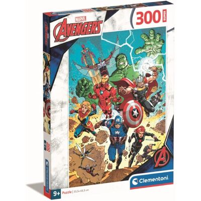 Clementoni Supercolor Avengers Puzzle - 300 részből álló Clementoni Supercolor Avengers Puzzle - 300 részből álló