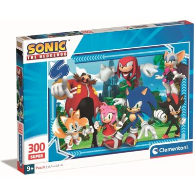 Clementoni Supercolor Sonic 300 részes puzzle - Gyerekek & Felnőttek Clementoni Supercolor Sonic 300 részes puzzle - Gyerekek & Felnőttek