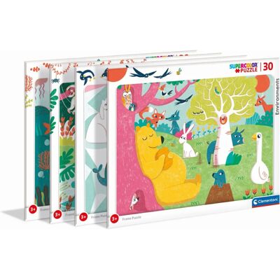 Clementoni 22110 Puzzle - Puzzle con cornice per bambini - Sviluppa abilità Clementoni 22110 Puzzle - Puzzle con cornice per bambini - Sviluppa abilità