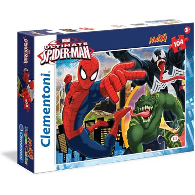 Clementoni Puzzle Maxi 104 Pz - Spider-Man - Lanceur de Toile - Publicité Clementoni Puzzle Maxi 104 Pz - Spider-Man - Lanceur de Toile - Publicité