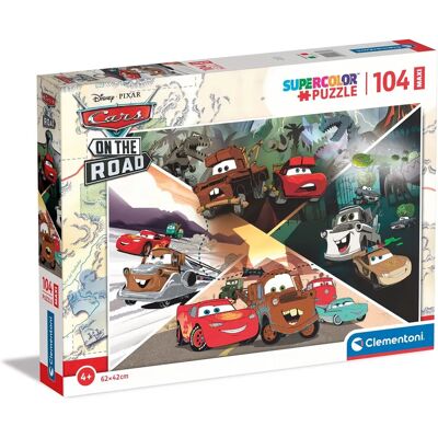 Clementoni Disney Cars Maxi Puzzle - 104 Stück Clementoni Disney Cars Maxi Puzzle - 104 Stück