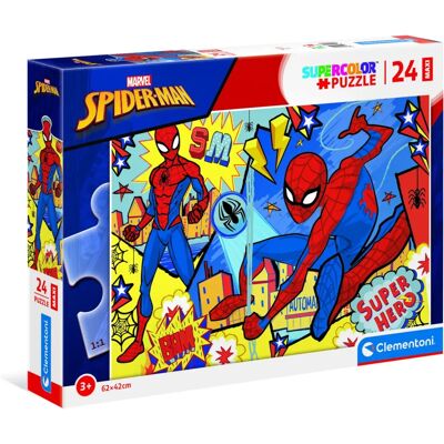 Clementoni Spiderman Palapeli - 24 Osainen Peli lapsille Clementoni Spiderman Palapeli - 24 Osainen Peli lapsille