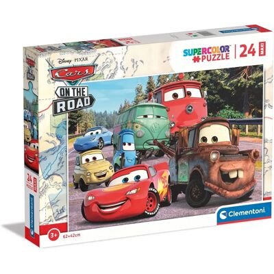 Clementoni Disney Cars Auf Der Straße Puzzle Maxi 24 Teile - Puzzle Clementoni Disney Cars Auf Der Straße Puzzle Maxi 24 Teile - Puzzle