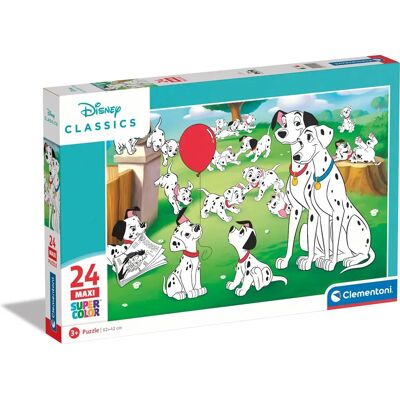 Clementoni Puzzle Disney: 101 Dálmatas Maxi - Puzzle Clementoni Puzzle Disney: 101 Dálmatas Maxi - Puzzle