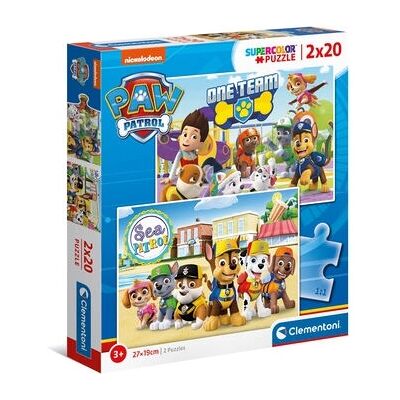 Clementoni 24779 Quebra-cabeça - Paw Patrol - 40 peças Quebra-cabeça Clementoni 24779 Quebra-cabeça - Paw Patrol - 40 peças Quebra-cabeça