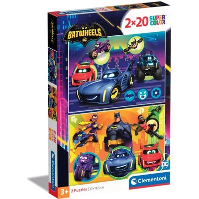 Clementoni Batwheels 2x Puzzle - Puzzle pour enfants - Publicité Clementoni Batwheels 2x Puzzle - Puzzle pour enfants - Publicité
