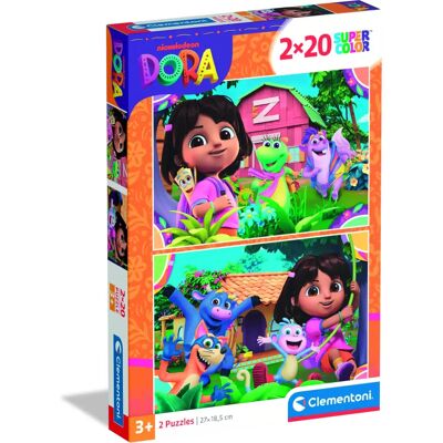 Clementoni 24827 Puzzle - Dora the Explorer Kids Puzzle 40 pcs Clementoni 24827 Puzzle - Dora the Explorer Kids Puzzle 40 pcs