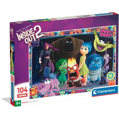 Clementoni 25068 - Puzzle 104 pz Inside Out 2 Clementoni 25068 - Puzzle 104 pz Inside Out 2