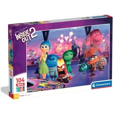 Clementoni - Maxi Puzzle 104 elementów - Inside Out 2 Clementoni - Maxi Puzzle 104 elementów - Inside Out 2