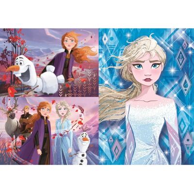 Clementoni 25240 Puzzle Frozen 2 - Multicolore - Publicité Clementoni 25240 Puzzle Frozen 2 - Multicolore - Publicité