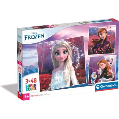 Σετ παζλ Disney Frozen 25297 από την Clementoni - Πολλαχρώμων Σετ παζλ Disney Frozen 25297 από την Clementoni - Πολλαχρώμων