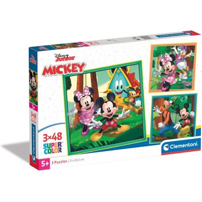 Clementoni Mickey Mouse Kirakó 3 az 1-ben Clementoni Mickey Mouse Kirakó 3 az 1-ben