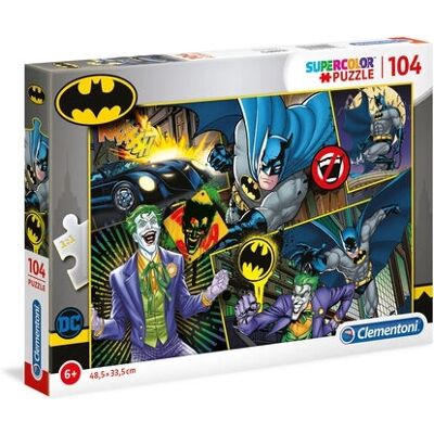 Rompecabezas de Batman Clementoni - 104 Piezas - Televisión/Películas Rompecabezas de Batman Clementoni - 104 Piezas - Televisión/Películas