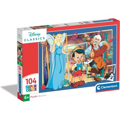Puzzle Pinocchio de Clementoni 104 Pièces - Puzzle - Jouet Puzzle Pinocchio de Clementoni 104 Pièces - Puzzle - Jouet