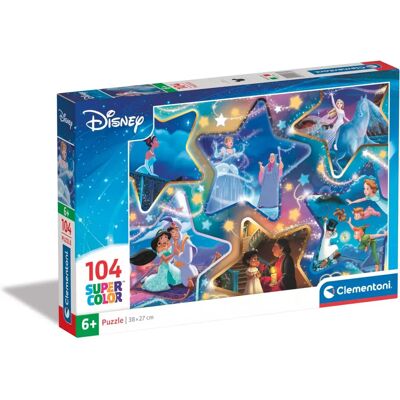 Puzzle Disney Clementoni 104 Pièces - Puzzle Puzzle Disney Clementoni 104 Pièces - Puzzle