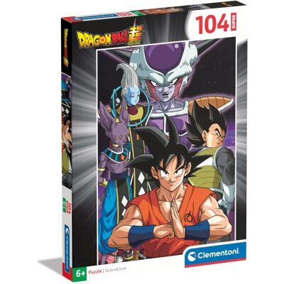 Clementoni Puzzle Coloré Super Goku - 104 Pièces Dragon Ball Clementoni Puzzle Coloré Super Goku - 104 Pièces Dragon Ball
