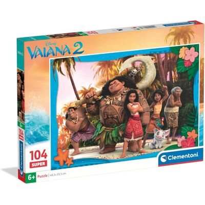 Clementoni Moana Puzzle 104 - Buntes Disney-Spiel für Kinder Clementoni Moana Puzzle 104 - Buntes Disney-Spiel für Kinder