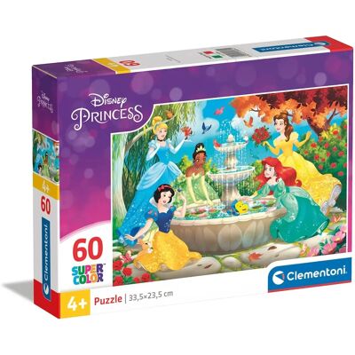 Quebra-Cabeça Disney Princesas Clementoni - 60 Peças - Quebra-Cabeça Infantil Quebra-Cabeça Disney Princesas Clementoni - 60 Peças - Quebra-Cabeça Infantil