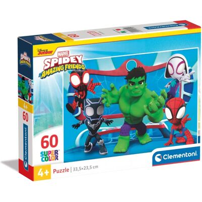 Clementoni Spidey Puslespil 60P - Marvel Serie Clementoni Spidey Puslespil 60P - Marvel Serie